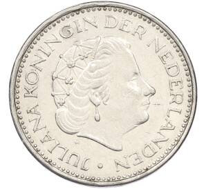 1 гульден 1973 года Нидерланды — Фото №2