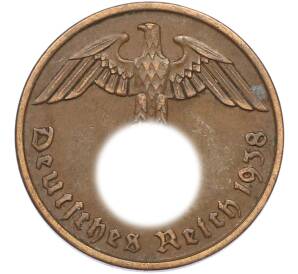 2 рейхспфеннига 1938 года A Германия — Фото №1