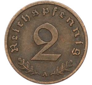 2 рейхспфеннига 1939 года A Германия — Фото №2