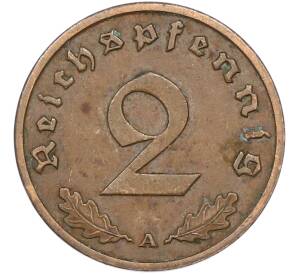 2 рейхспфеннига 1937 года A Германия — Фото №2