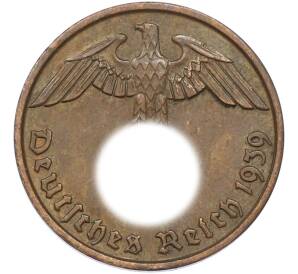 2 рейхспфеннига 1939 года J Германия — Фото №1