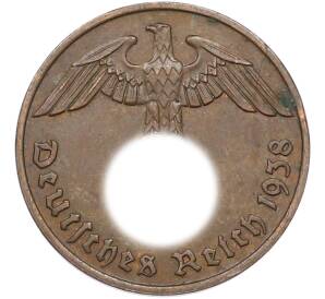 2 рейхспфеннига 1938 года B Германия — Фото №1