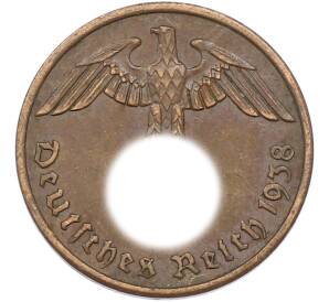 2 рейхспфеннига 1938 года A Германия — Фото №1
