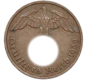 2 рейхспфеннига 1939 года G Германия — Фото №1