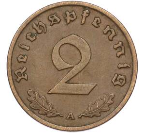 2 рейхспфеннига 1937 года A Германия — Фото №2