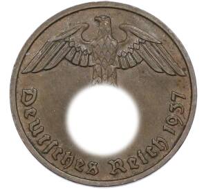 2 рейхспфеннига 1937 года D Германия — Фото №1