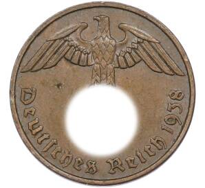 2 рейхспфеннига 1938 года F Германия — Фото №1