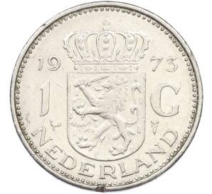 1 гульден 1973 года Нидерланды — Фото №1