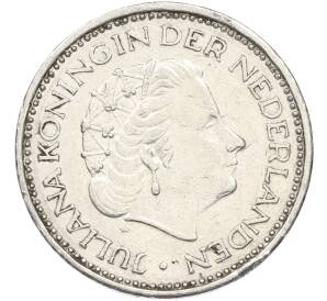 1 гульден 1973 года Нидерланды — Фото №2