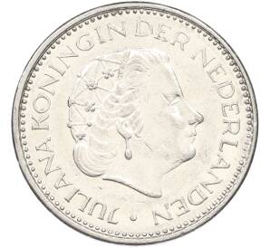 1 гульден 1980 года Нидерланды — Фото №2