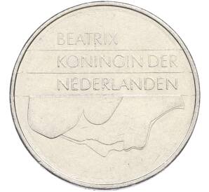 1 гульден 1982 года Нидерланды — Фото №2