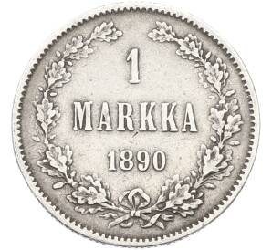 1 марка 1890 года Русская Финляндия — Фото №1