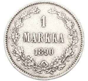 1 марка 1890 года Русская Финляндия — Фото №1