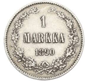 1 марка 1890 года Русская Финляндия — Фото №1