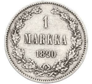 1 марка 1890 года Русская Финляндия — Фото №1