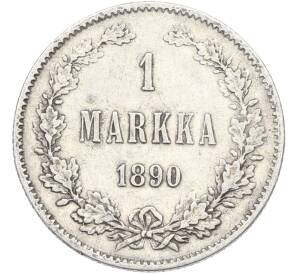 1 марка 1890 года Русская Финляндия — Фото №1