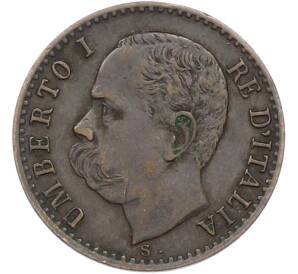 1 чентезимо 1895 года Италия — Фото №2