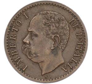 1 чентезимо 1895 года Италия — Фото №2