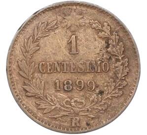 1 чентезимо 1899 года Италия — Фото №1