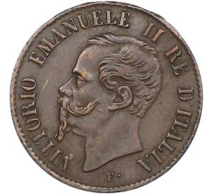 1 чентезимо 1861 года Италия — Фото №2