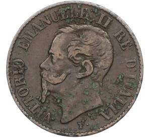 1 чентезимо 1867 года M Италия — Фото №2