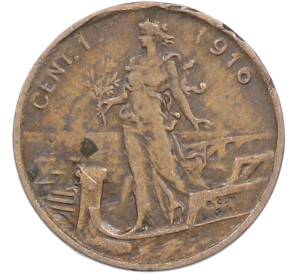 1 чентезимо 1916 года Италия — Фото №1