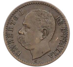 1 чентезимо 1895 года Италия — Фото №2