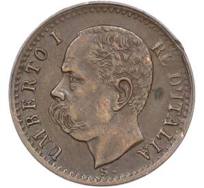 1 чентезимо 1900 года Италия — Фото №2