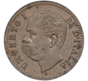 1 чентезимо 1895 года Италия — Фото №2