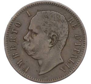 2 чентезимо 1900 года Италия — Фото №2