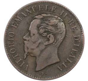 2 чентезимо 1867 года M Италия — Фото №2