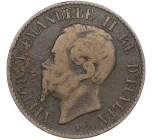 1 чентезимо 1867 года M Италия — Фото №2