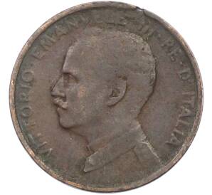 1 чентезимо 1910 года Италия — Фото №2