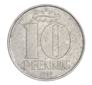 10 пфеннигов 1968 года A Восточная Германия — Фото №1