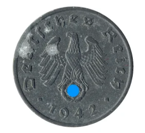 1 рейхспфенниг 1942 года A Германия