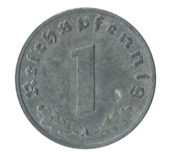 Монета 1 рейхспфенниг 1942 года A Германия (Артикул M2-35599)