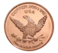 Монета 1 унция чистой меди «Жаклин Кеннеди» (Артикул M2-35632)