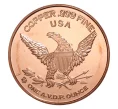 Монета 1 унция чистой меди «Американский старатель» (Артикул M2-35634)