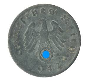 1 рейхспфенниг 1942 года D Германия