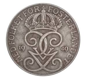 5 эре 1949 года Швеция — Фото №1