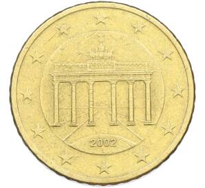 50 евроцентов 2002 года A Германия — Фото №1