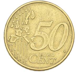 50 евроцентов 2002 года D Германия — Фото №2