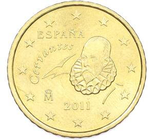 50 евроцентов 2011 года Испания — Фото №1