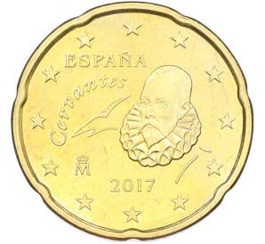 20 евроцентов 2017 года Испания — Фото №1