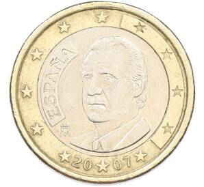1 евро 2007 года Испания — Фото №1