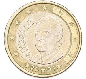 1 евро 2004 года Испания — Фото №1