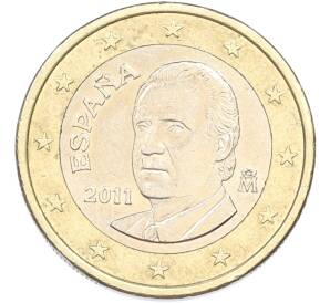 1 евро 2011 года Испания — Фото №1