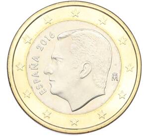 1 евро 2016 года Испания — Фото №1