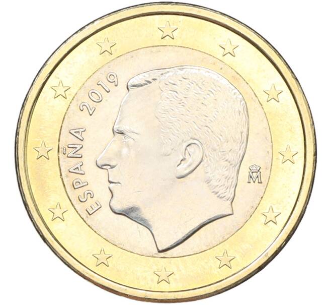 Монета 1 евро 2019 года Испания (Артикул: T11-42667) — Фото №1