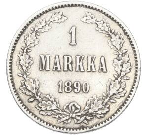 1 марка 1890 года Русская Финляндия — Фото №1